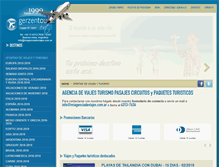 Tablet Screenshot of miagenciadeviajes.com.ar